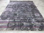 Hand-Knotted Silk Area Rug