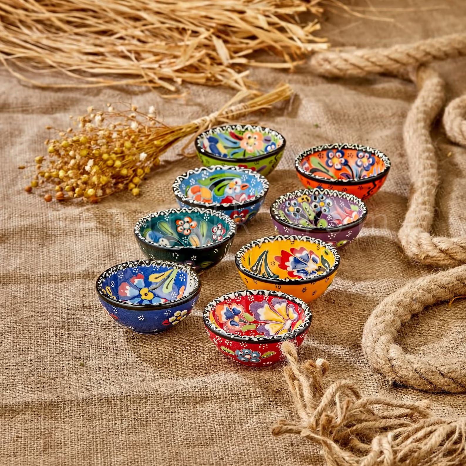 🏺Turkish ceramic bowl set
