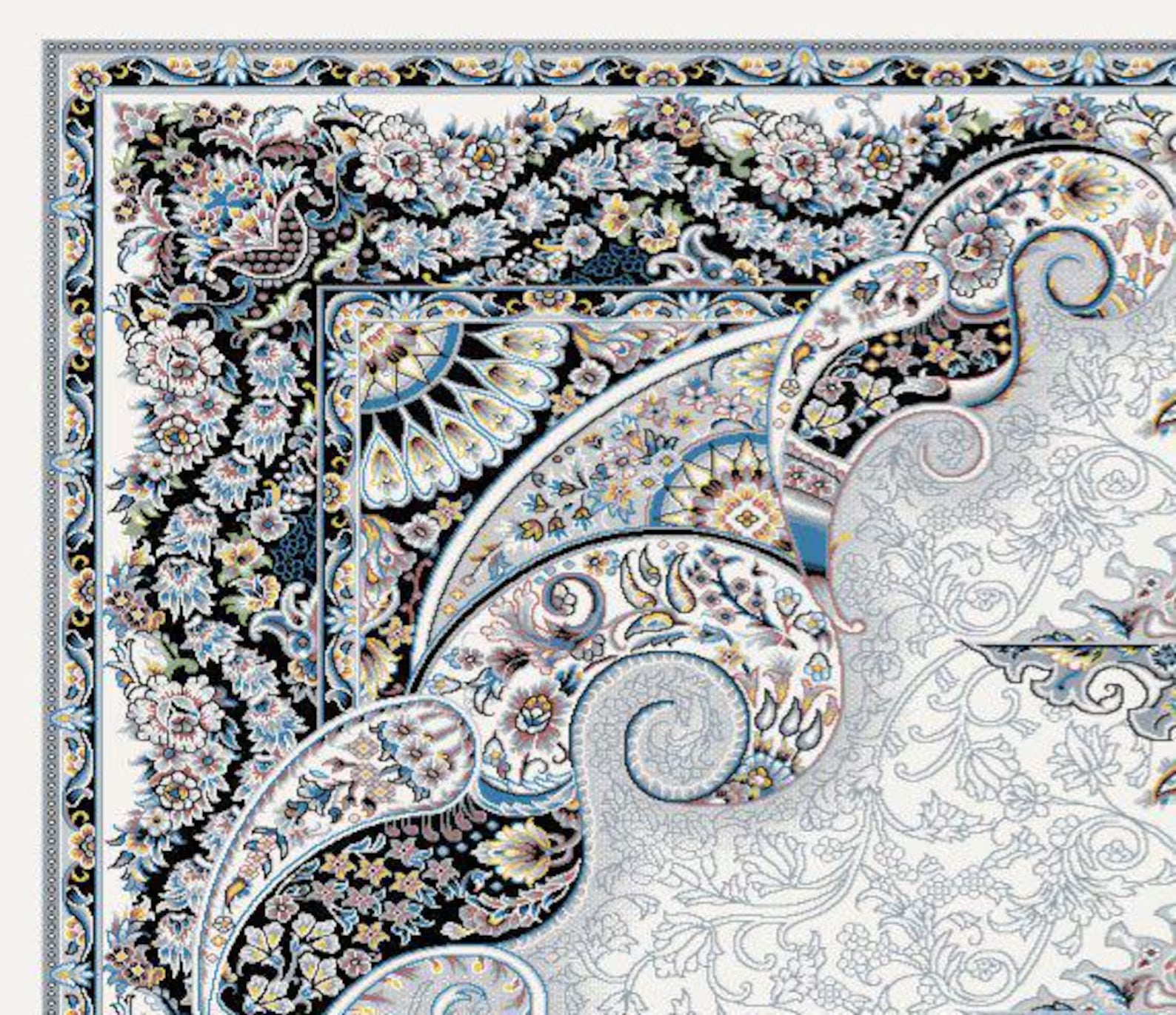 Modern digital carpet