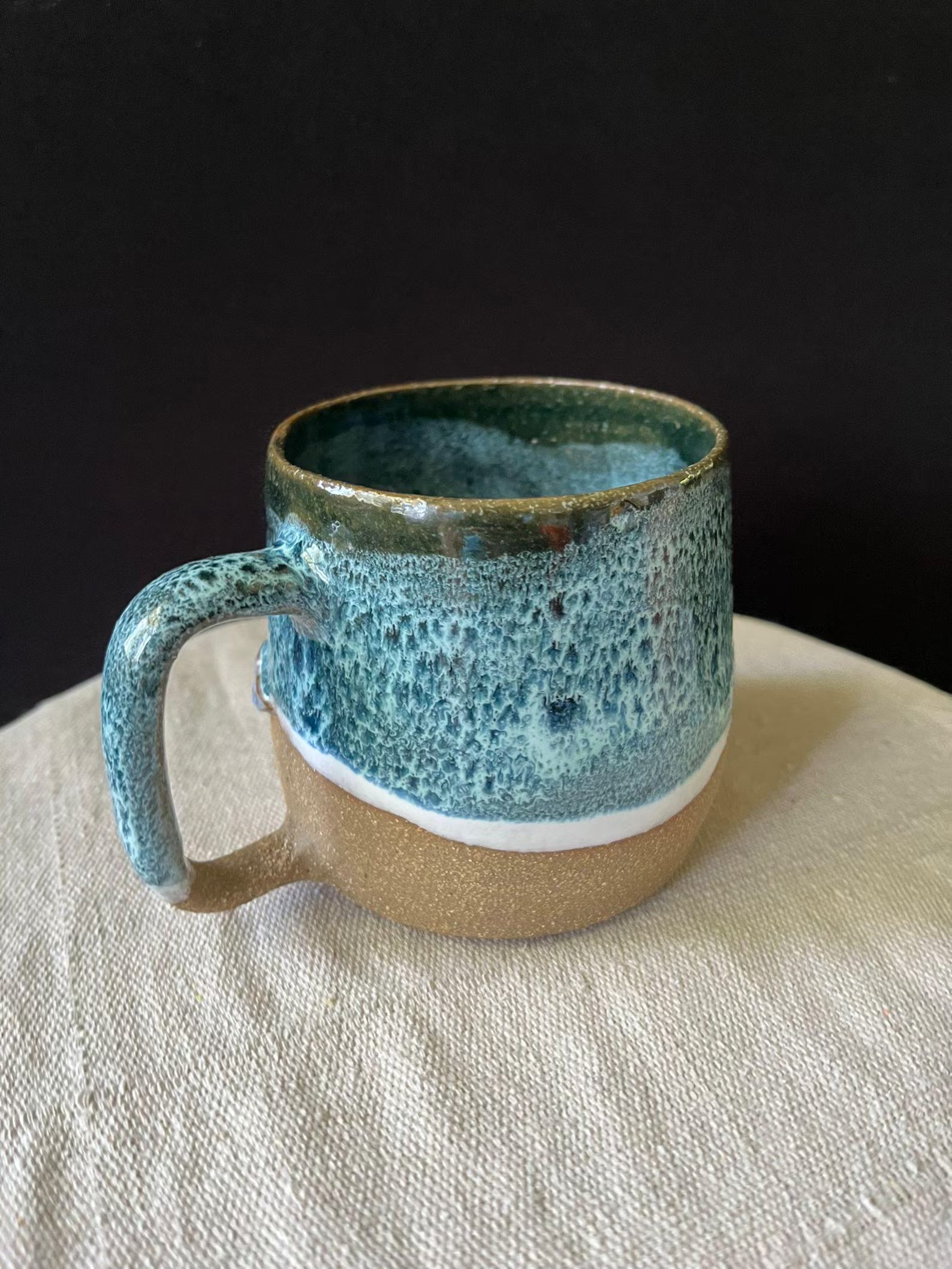 Handcrafted Ceramic Whale Mug: Coastal Ocean Art